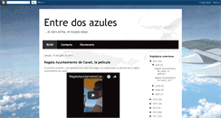 Desktop Screenshot of entredosazules.com